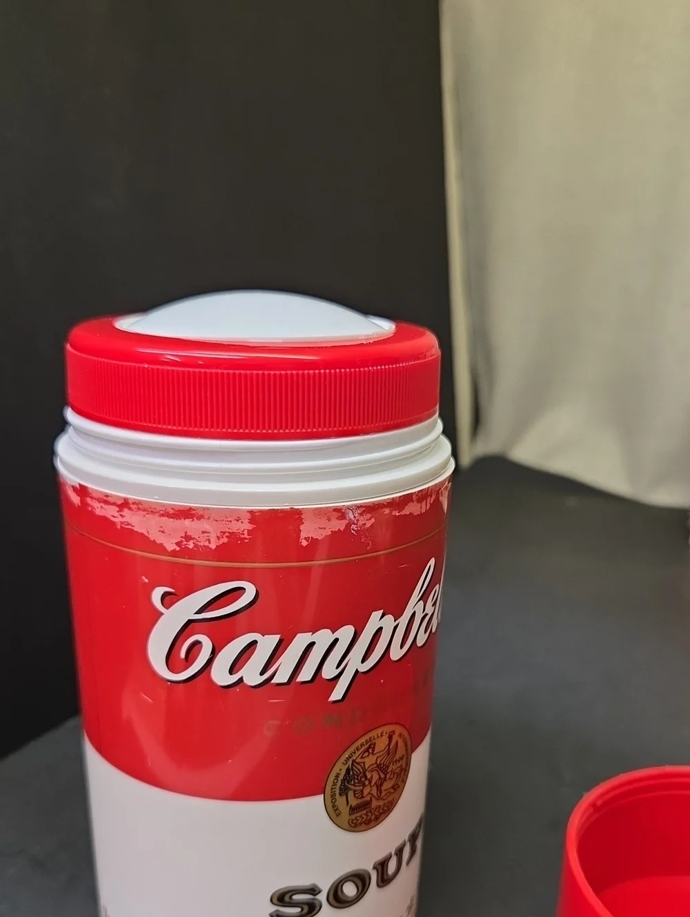 Campbell's Soup Thermos‎ And 2 Dolly Dangle Mugs, 5 Recipe Books
